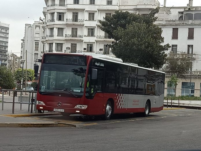 ALSA-AL BAIDA : Déploiement des autobus provisoires et arrestation des casseurs.