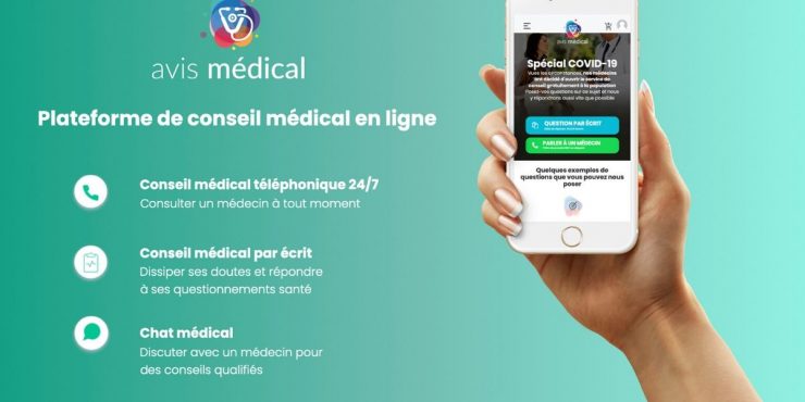 Avis Médical: une plateforme de conseil médical gratuite durant le confinement