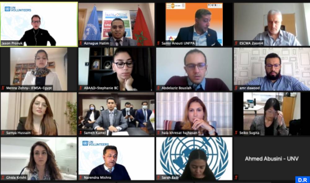 Le leadership de SM le Roi en matière de relèvement des défis de la pandémie de Covid-19 salué lors du Forum des jeunes ECOSOC