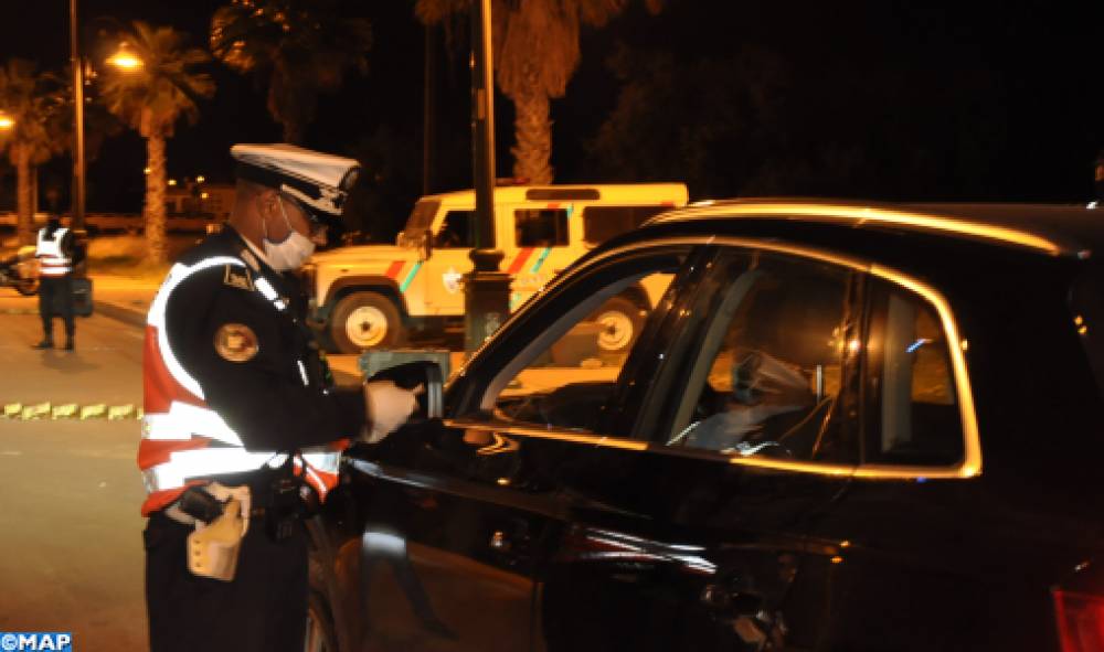 Sur la ligne de front, les éléments de la DGSN à pied d’œuvre pour circonscrire la pandémie à Béni Mellal