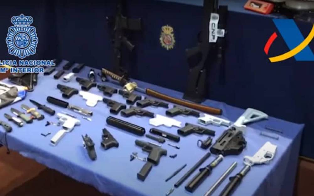 Des armes fabriquées à Sebta et Melilla écoulées au Maroc