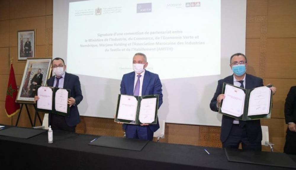 Partenariat avec Marjane Holding pour le développement de son sourcing auprès des industriels locaux du textile et de l’agroalimentaire