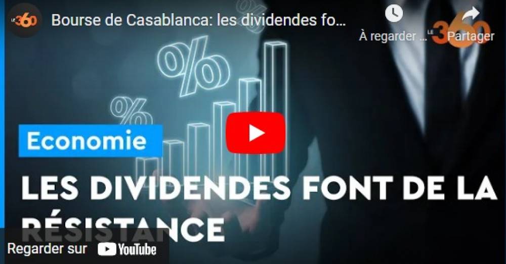 Vidéographie. Bourse de Casablanca: Les dividendes font de la résistance...Et un taux de distribution historique