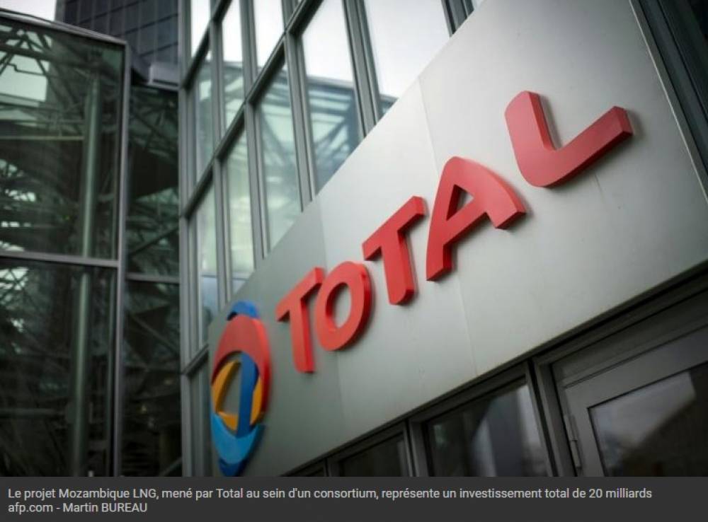 Total confirme la suspension de son projet gazier au Mozambique pour cause de "force majeure"