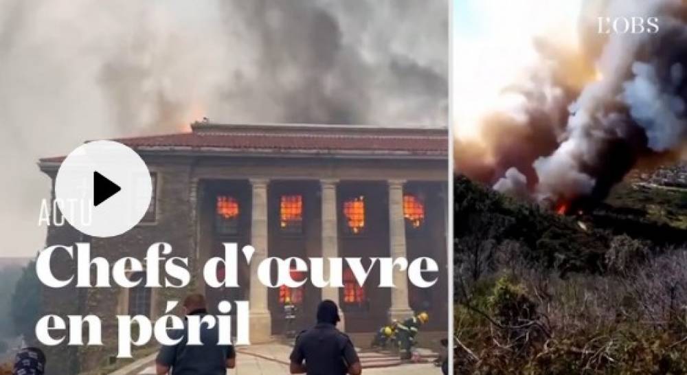 Un incendie frappe l’université du Cap et sa précieuse bibliothèque en Afrique du Sud