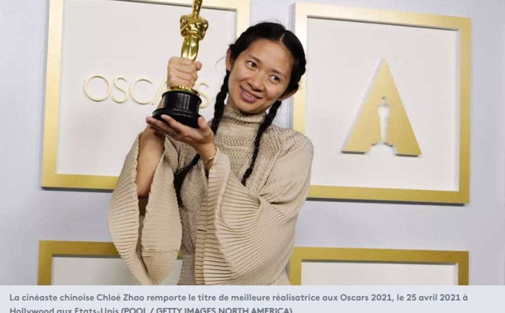 Oscars 2021 : Chloé Zhao, seconde femme sacrée meilleure réalisatrice avec son road movie "Nomadland"