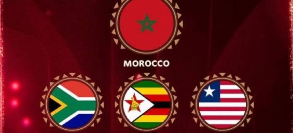 Eliminatoires CAN-2023: le Maroc dans le groupe K aux côtés de l’Afrique du Sud, du Zimbabwe et du Liberia