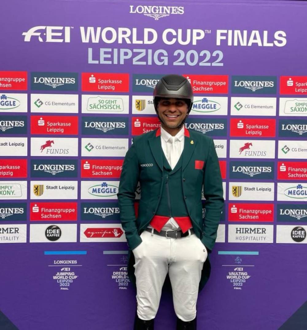 Le marocain Yessin Rahmouni qualifié pour la Grande Finale de la Coupe du Monde Dressage