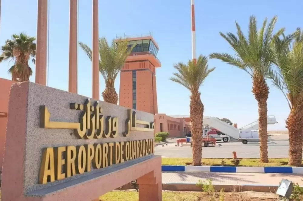 Aéroport de Ouarzazate : près de 8.500 passagers entre le 7 février et le 31 mars