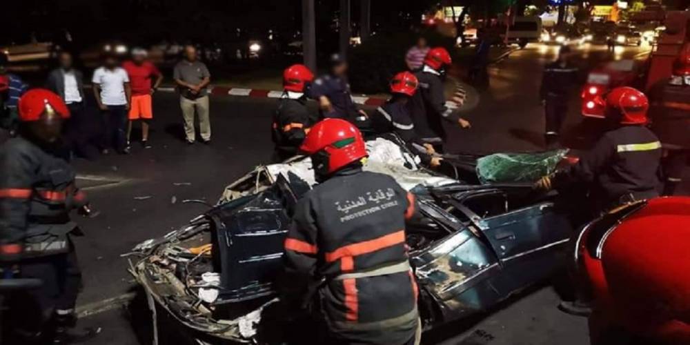 Grave collision entre un camion et un véhicule de transport de personnel à Tanger