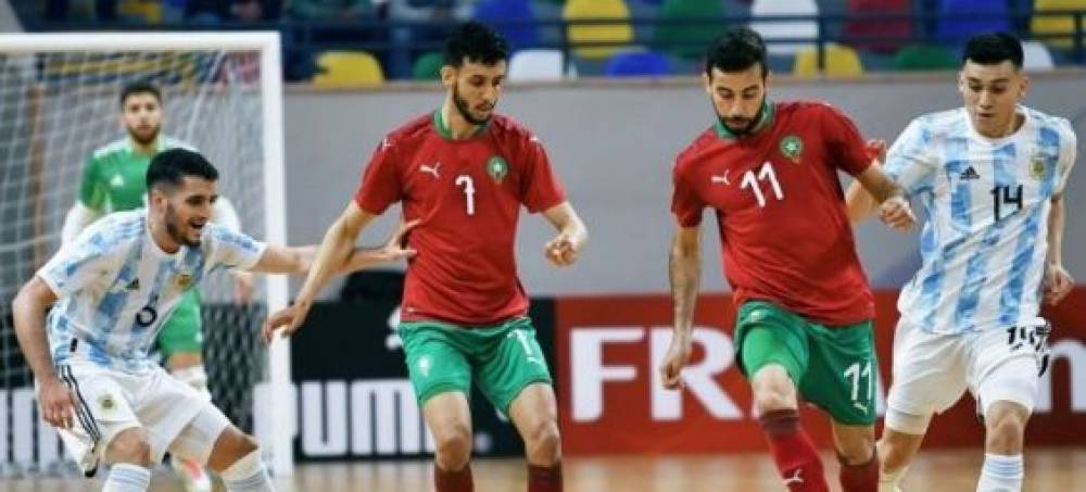 Futsal : Le Maroc vient à bout de l’Argentine en match amical (4-3)