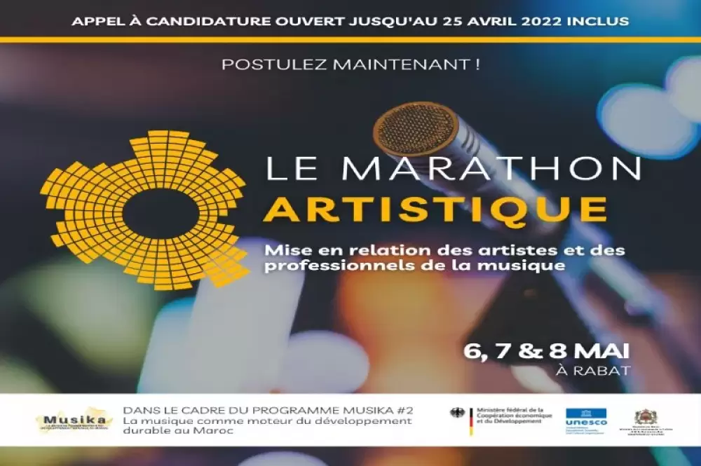 Marathon artistique 2022: Les candidatures ouvertes