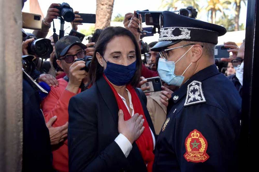 Parlement : Nabila Mounib "encore une fois" interdite d'accès, ses camarades dénoncent