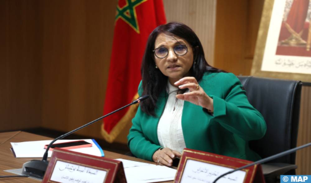 Amina Bouayach plaide pour des amendements urgents garantissant l’effectivité des droits des enfants