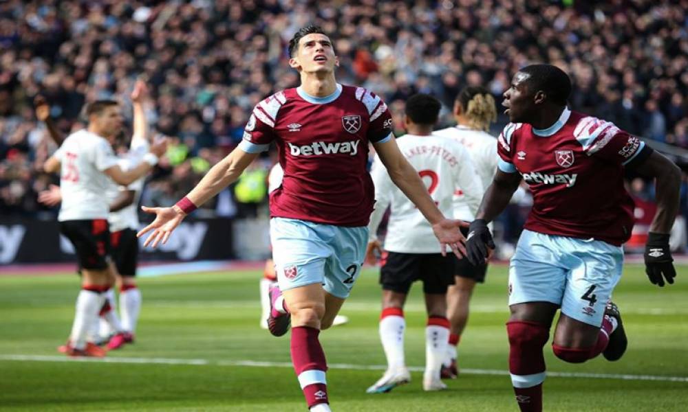 Premier League : Nayef Aguerd marque son premier but et offre la victoire à West Ham