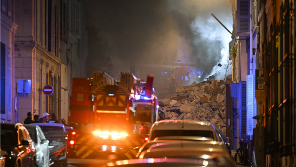 France: 4 corps retrouvés sous les décombres d'un immeuble effondré à Marseille