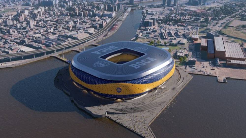 Le célèbre club argentin Boca Juniors aura un nouveau stade de 100.000 sièges