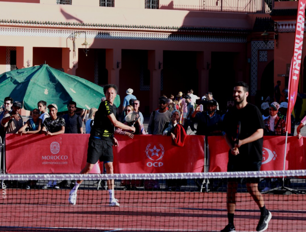 Grand Prix Hassan II de tennis : un match d’exhibition avec Arazi, Aynaoui et Gasquet à Jemaa el Fna