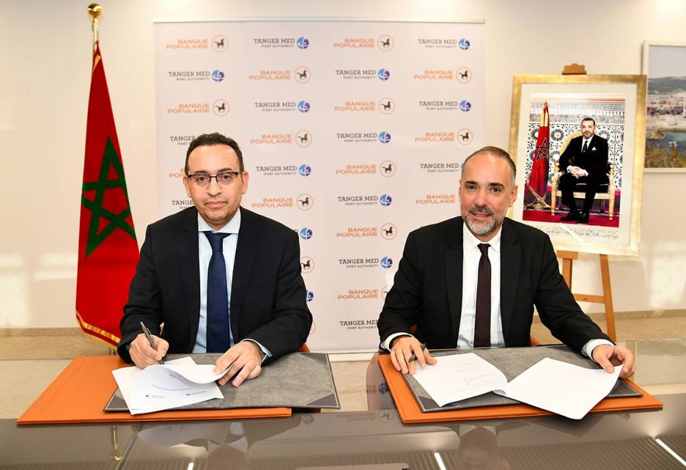 La BCP et Tanger MED signent un MoU pour le développement de solutions technologiques de paiement