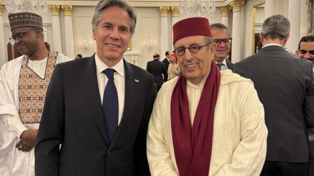 L’ambassadeur du Maroc aux États-Unis reçu par Antony Blinken pour un iftar