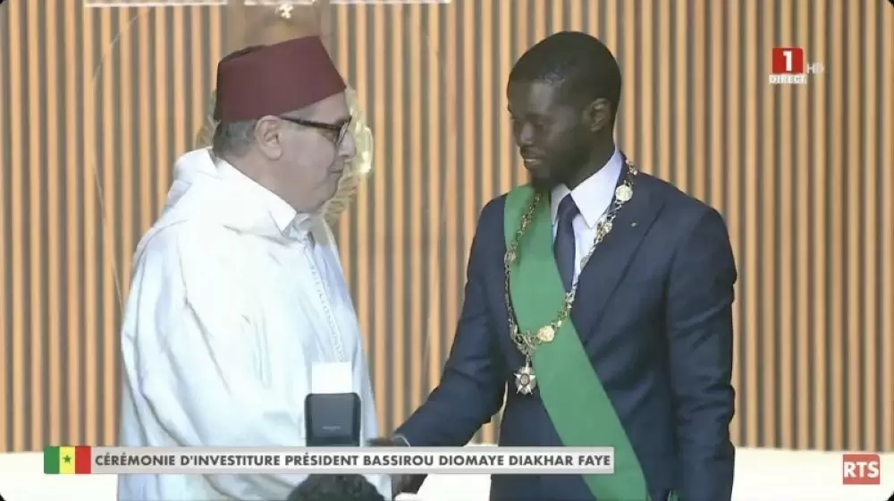 Akhannouch représente S.M. le Roi à la cérémonie d'investiture du président du Sénégal