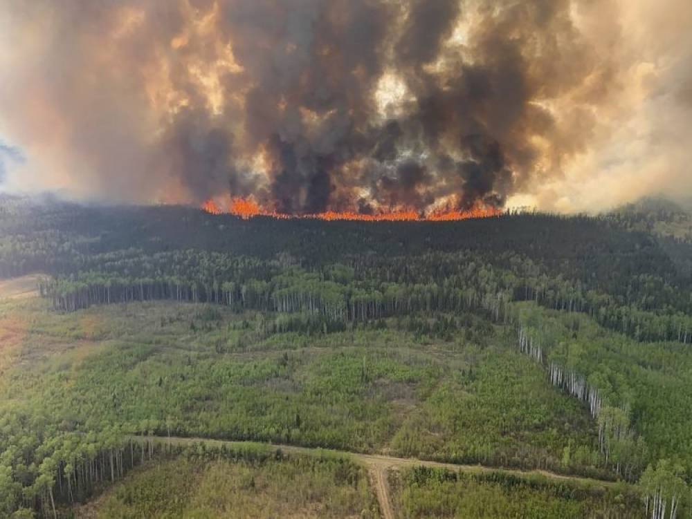 Le Canada aux prises avec des feux de forêt