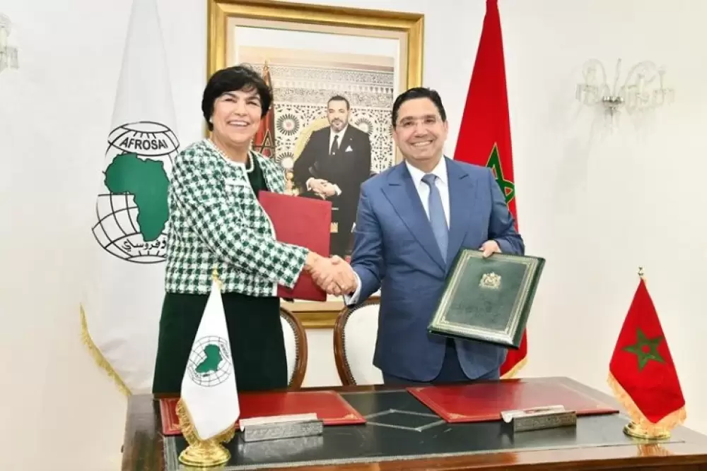 Signature à Rabat de l’accord de siège de l’AFROSAI
