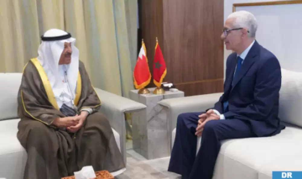 M. Talbi El Alami s’entretient avec des responsables parlementaires qatari et bahreïni