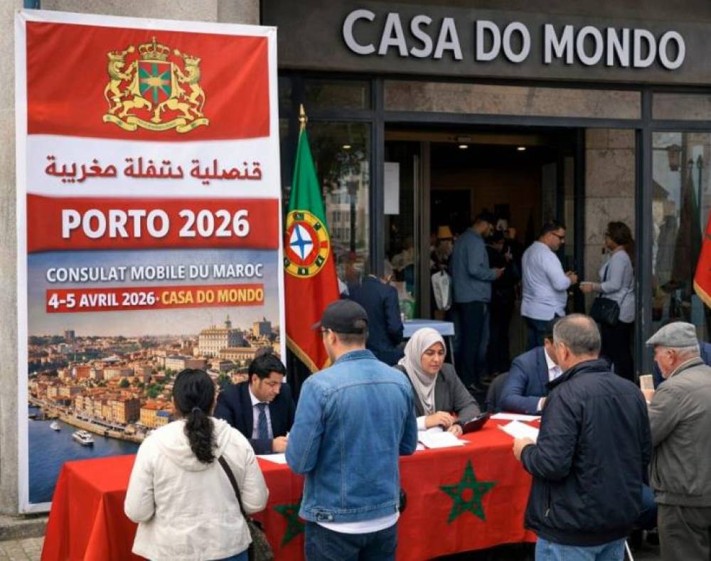 Portugal : un consulat mobile déployé au profit des Marocains de Porto