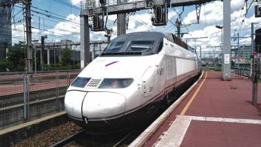 Espagne : reprise du trafic sur la ligne LGV Málag...