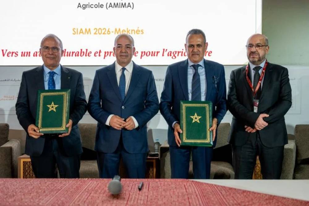 Le Crédit Agricole du Maroc et Cassa Depositi e Prestiti signent un partenariat stratégique en marge du SIAM 2026