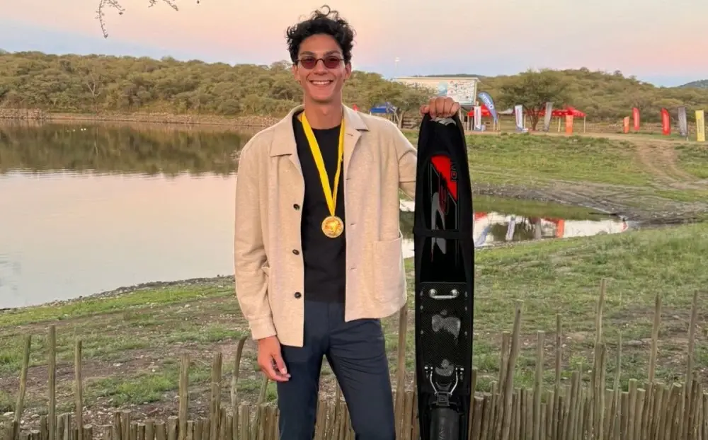 Kamil Belmrah sacré champion d’Afrique de ski nautique