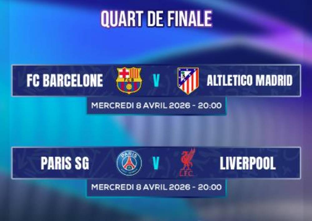 Ligue des champions : des 1/4 finales-retour sous haute tension
