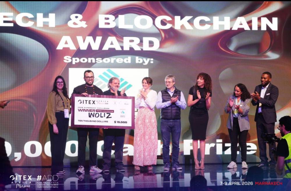 Woliz remporte le prix SUPERNOVA FinTech & Blockchain au GITEX Africa 2026
