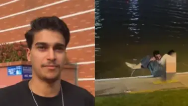 La discrétion héroïque d'un étudiant marocain enfl...