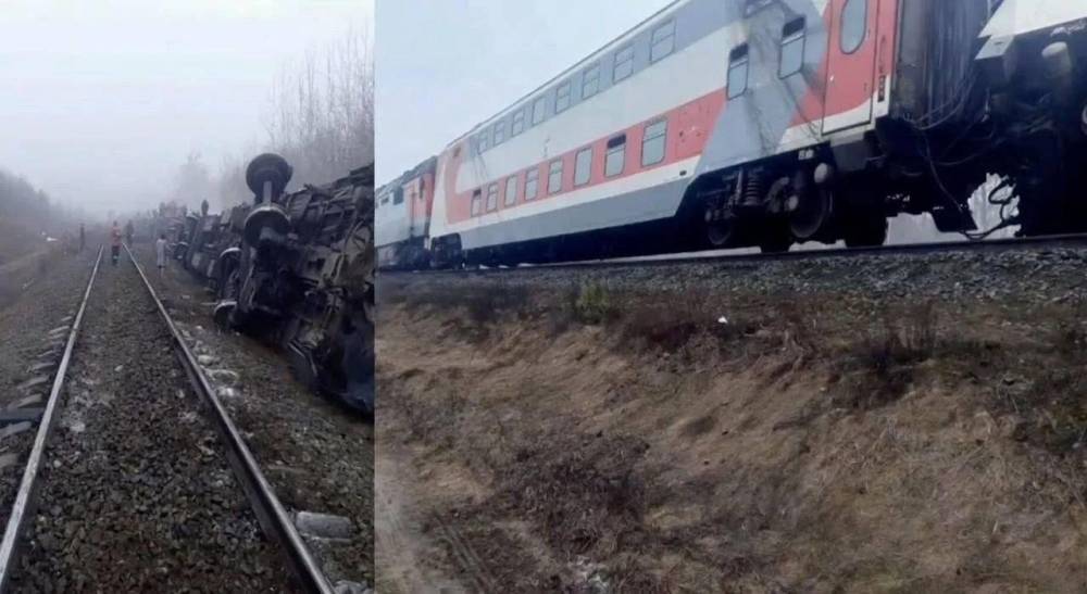 russie: 22 personnes blessées dans le déraillement d'un train