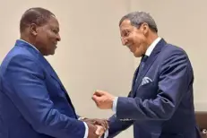 M. Hilale, président de la Commission de consolidation de la paix, reçu en audience à Bangui par le Président de la République Centrafricaine