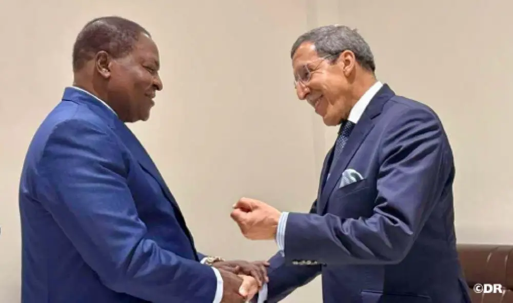 M. Hilale, président de la Commission de consolidation de la paix, reçu en audience à Bangui par le Président de la République Centrafricaine