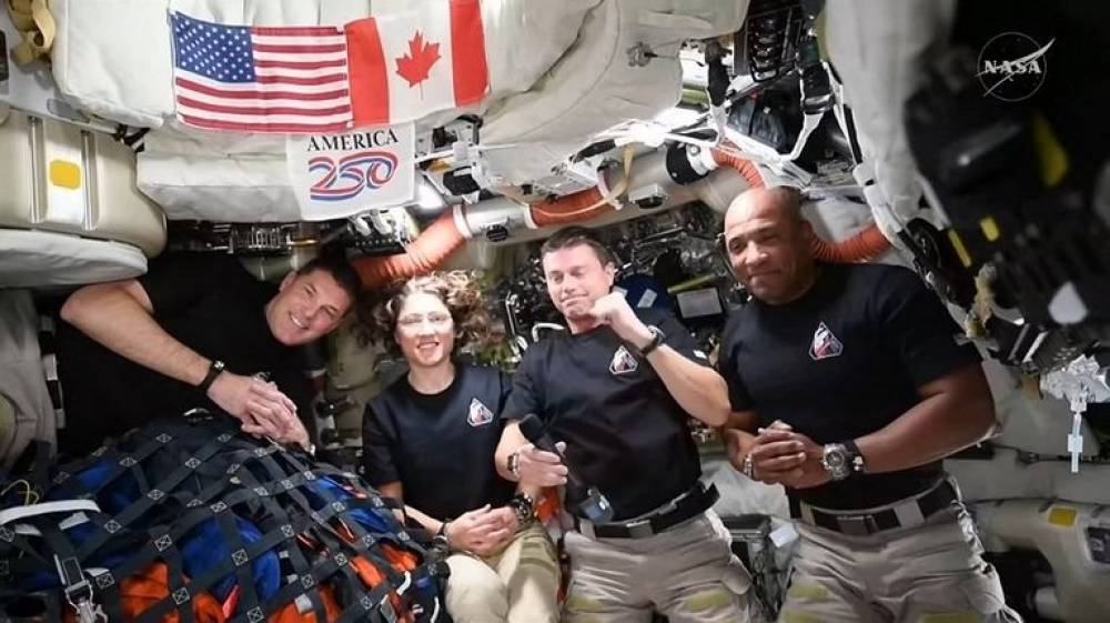 La NASA publie une photo inédite d’un coucher de Terre prise par les astronautes d’Artémis II