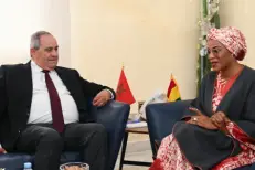M. El Midaoui s’entretient à Rabat avec son homologue guinéenne et présidente du CAMES