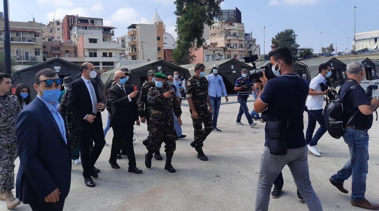 Beyrouth: Visite de l'hôpital de campagne marocain par le ministre libanais de la Santé (Vidéos)