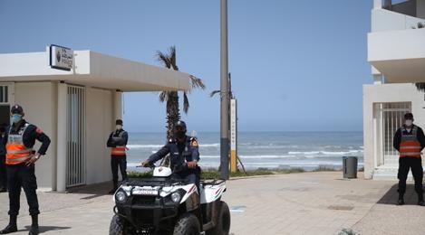 Fermeture des plages à Casablanca: la décision entre en vigueur de manière fluide