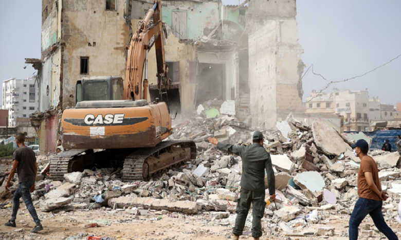 Casablanca : Effondrement d'un bâtiment vétuste dans l’ancienne médina