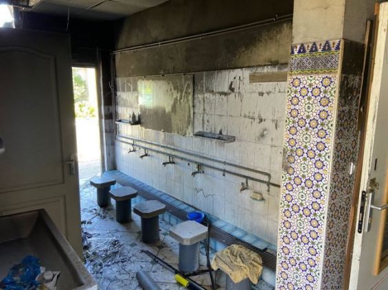 France : La piste criminelle privilégiée dans l’incendie de la mosquée Omar