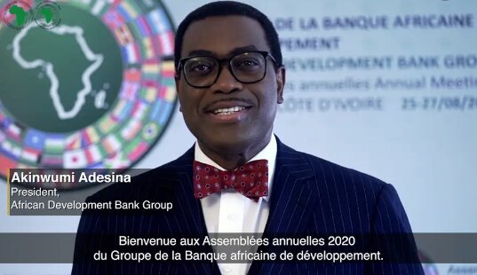 Assemblées annuelles 2020 de la Banque africaine de développement : mieux reconstruire l’Afrique après la pandémie de Covid-19.