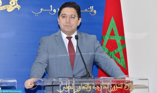 M. Bourita reçoit le nouvel ambassadeur des Emirats Arabes Unis