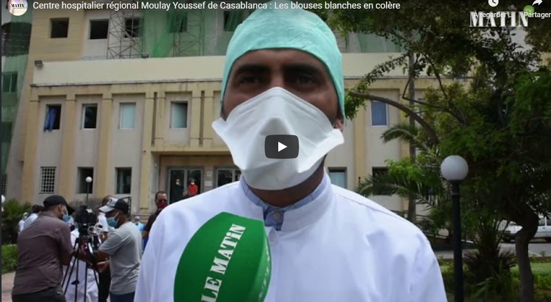 Centre hospitalier régional Moulay Youssef de Casablanca : Les blouses blanches en colère