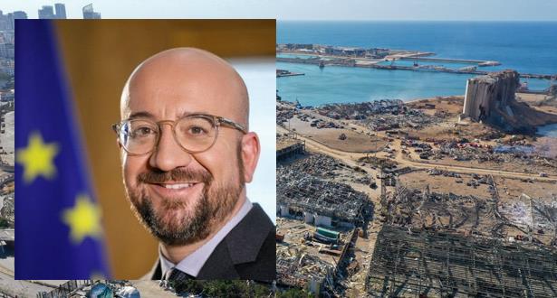 Explosions à Beyrouth: Charles Michel attendu samedi au Liban