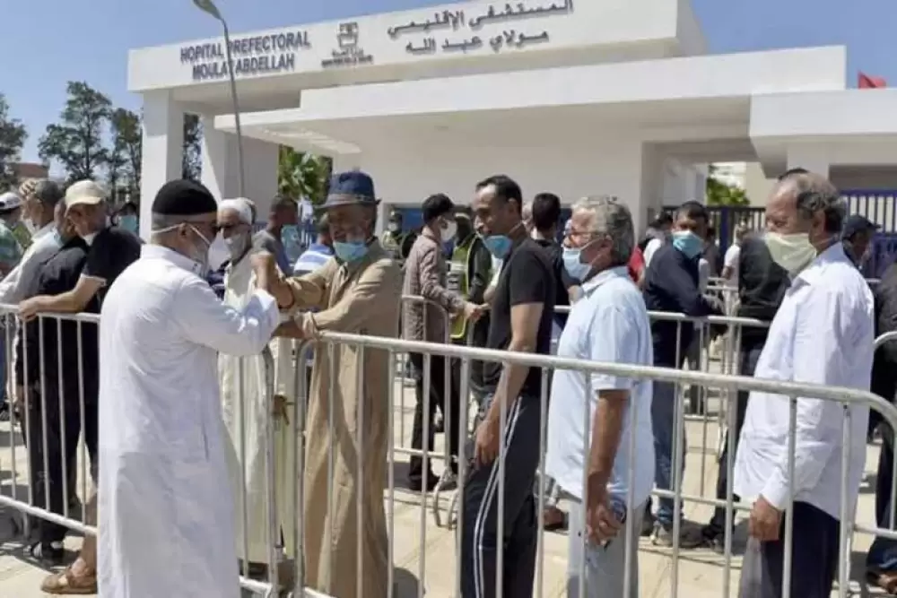 Manque de médecins dans différents centres de vaccination à Rabat