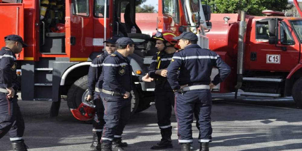 Tanger: terrible incendie dans le marché Casabarata